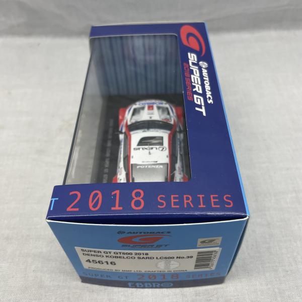 中古】エブロ 1/43 レクサス デンソー コベルコ サード LC500 No.39