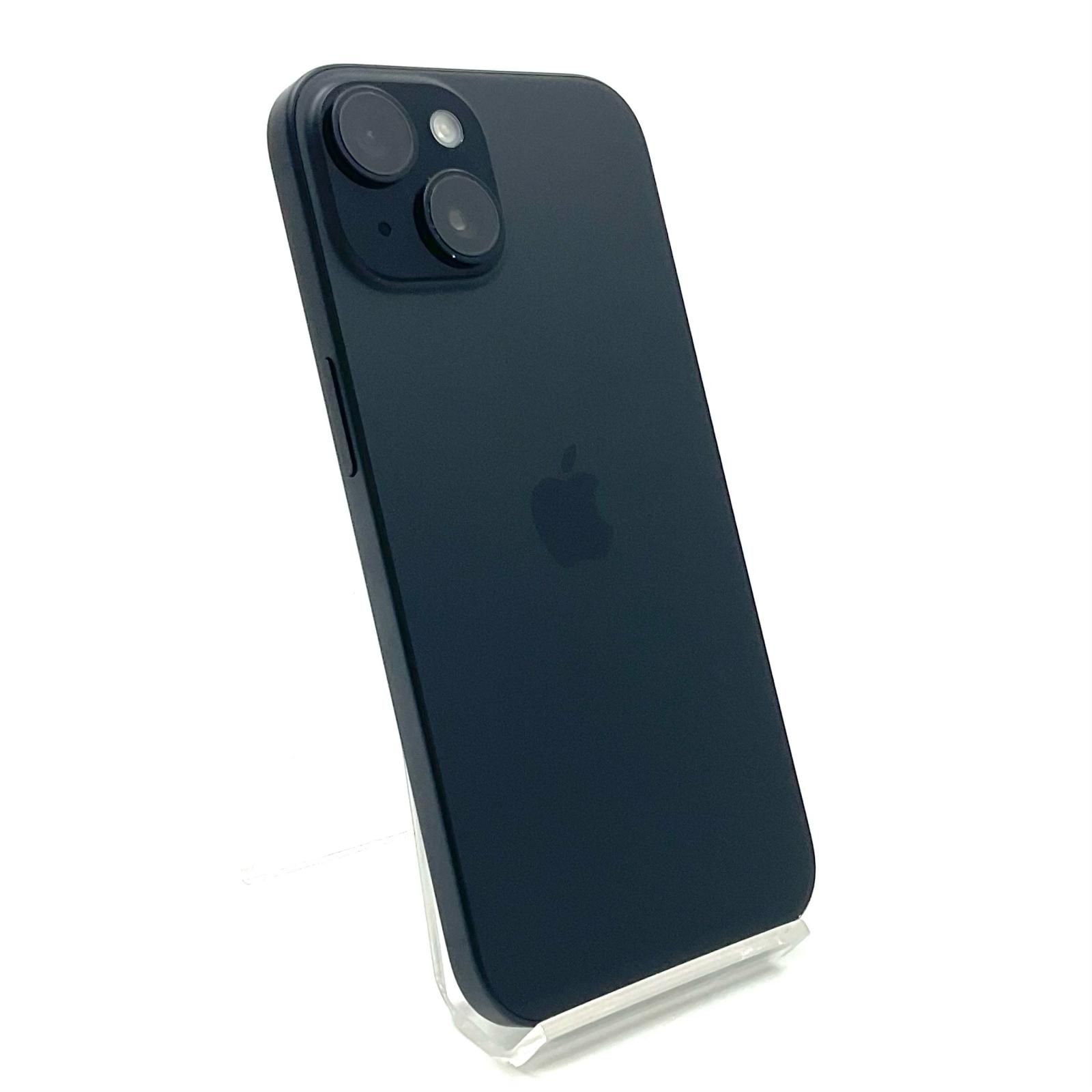 iPhone 15 128GB ブラック SIMフリー【液晶難有】92% - メルカリ