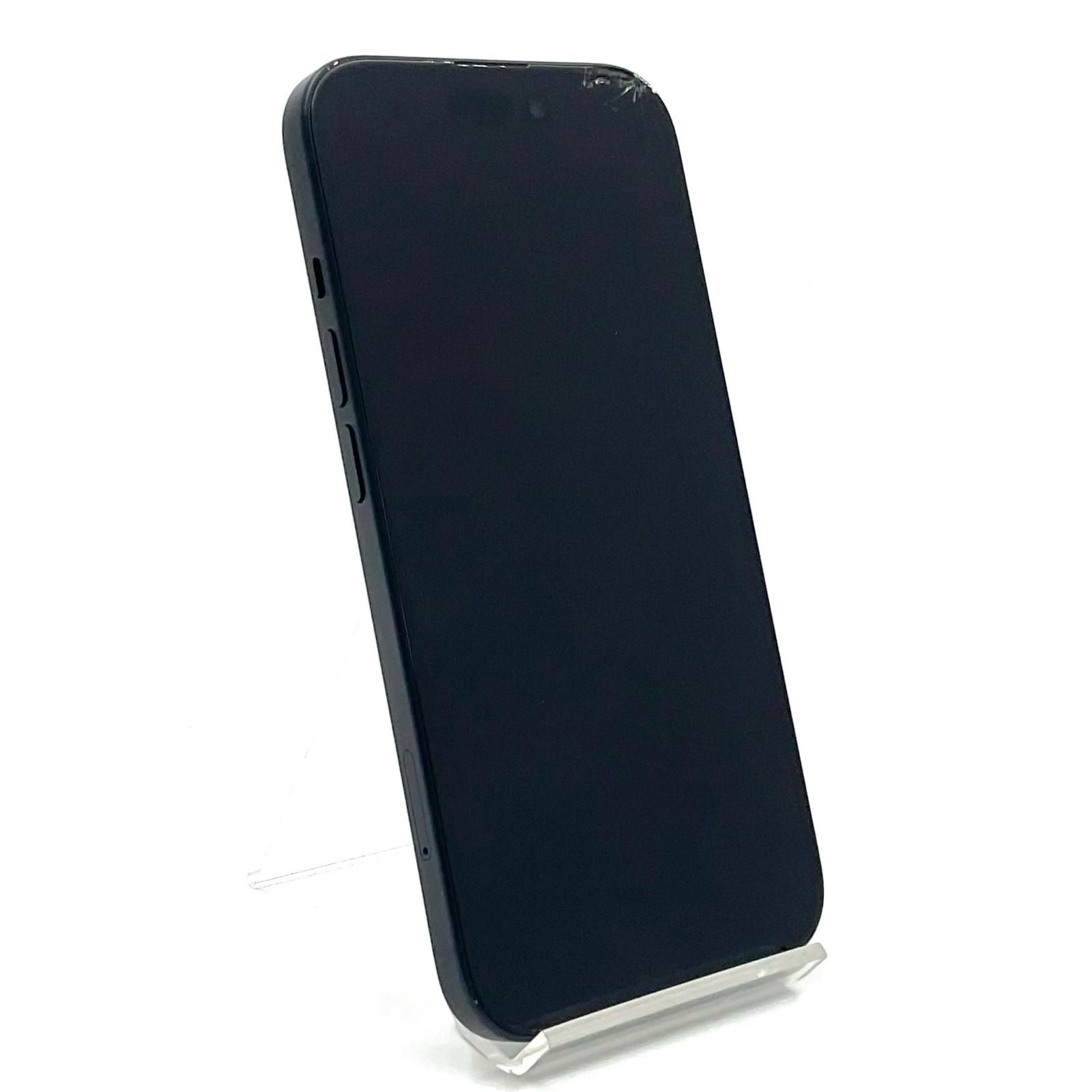 iPhone 15 128GB ブラック SIMフリー【液晶難有】92% - メルカリ