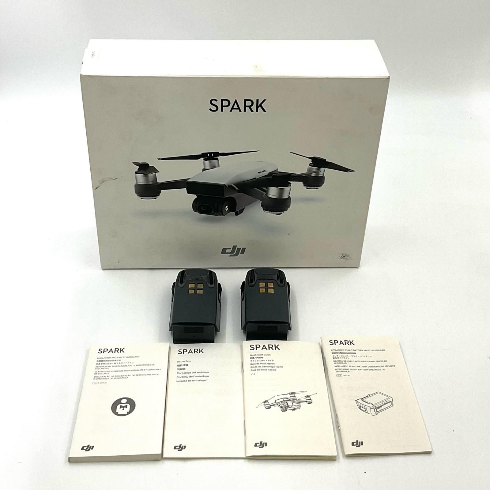 全額返金保証】【最速発送】DJI Spark [アルペンホワイト] 動作確認済