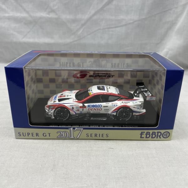 中古】1/43 エブロ DENSO KOBELCO SARD LC500 SUPER GT GT500 2017 No