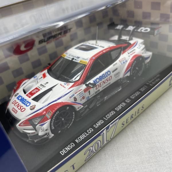 中古】1/43 エブロ DENSO KOBELCO SARD LC500 SUPER GT GT500 2017 No