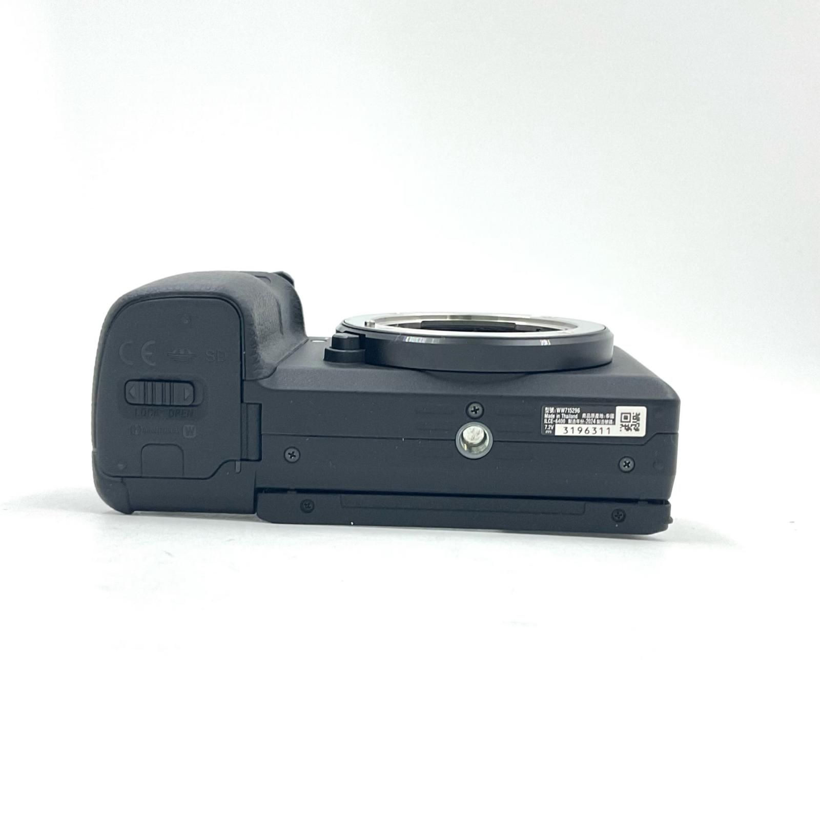 全額返金保証】【最速発送】Sony デジタル一眼 α6400 ILCE-6400 ボディ