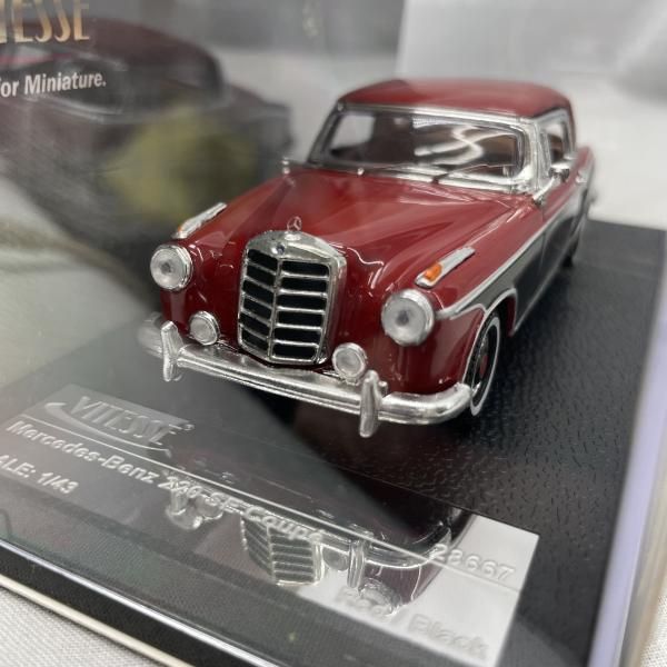 中古】1/43 ﾒﾙｾﾃﾞｽ・ﾍﾞﾝﾂ 220 SE ｸｰﾍﾟ 1[91] - メルカリ