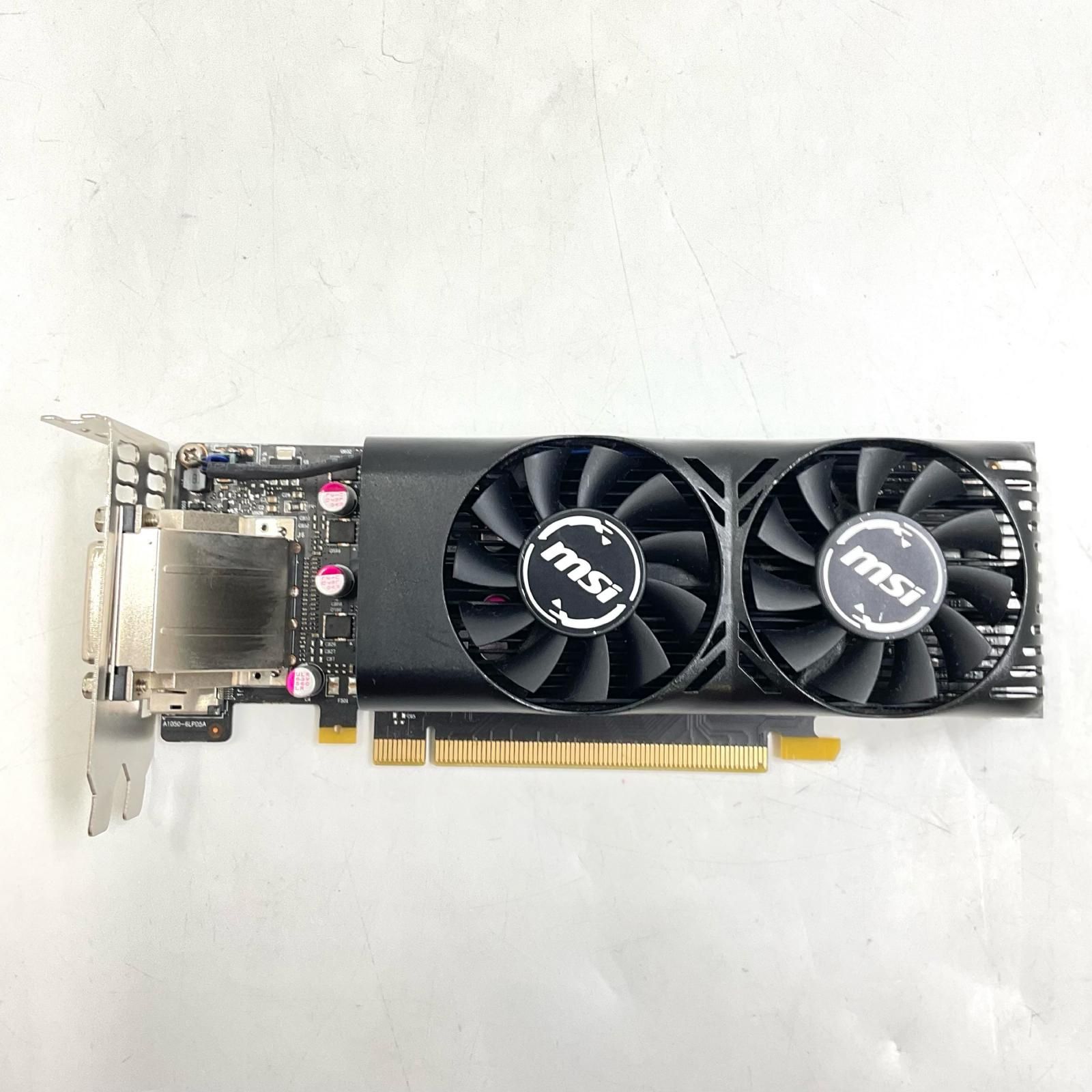 難有】GTX1050Ti 4GT LP MSI グラフィックボード - メルカリ