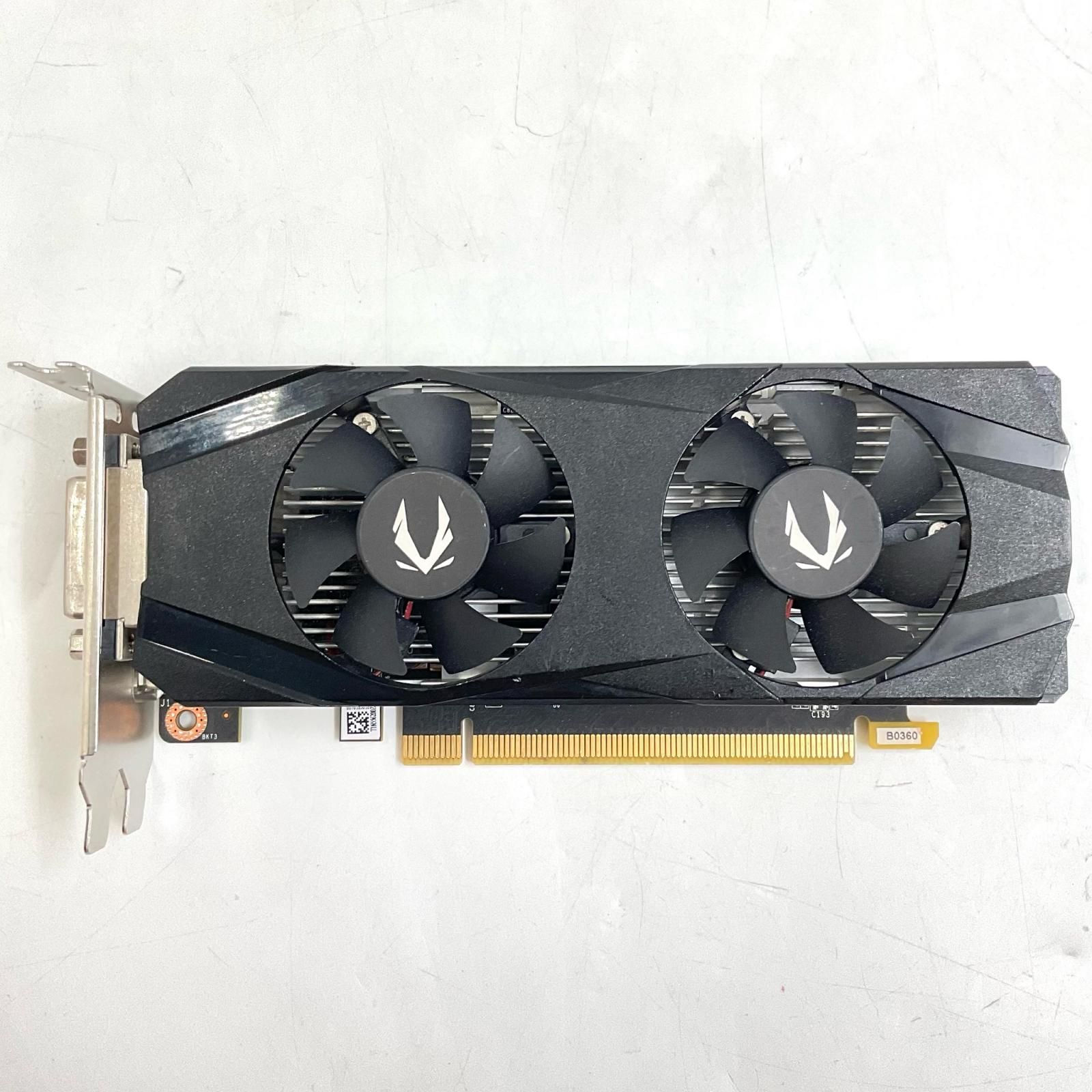 ZOTAC GTX1650 4GB グラフィックボード【動作未確認】- メルカリ