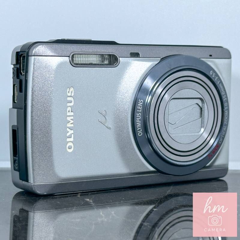 OLYMPUS μ-7050 シルバー 1400万画素 光学7倍ズーム 広角28mm HD動画