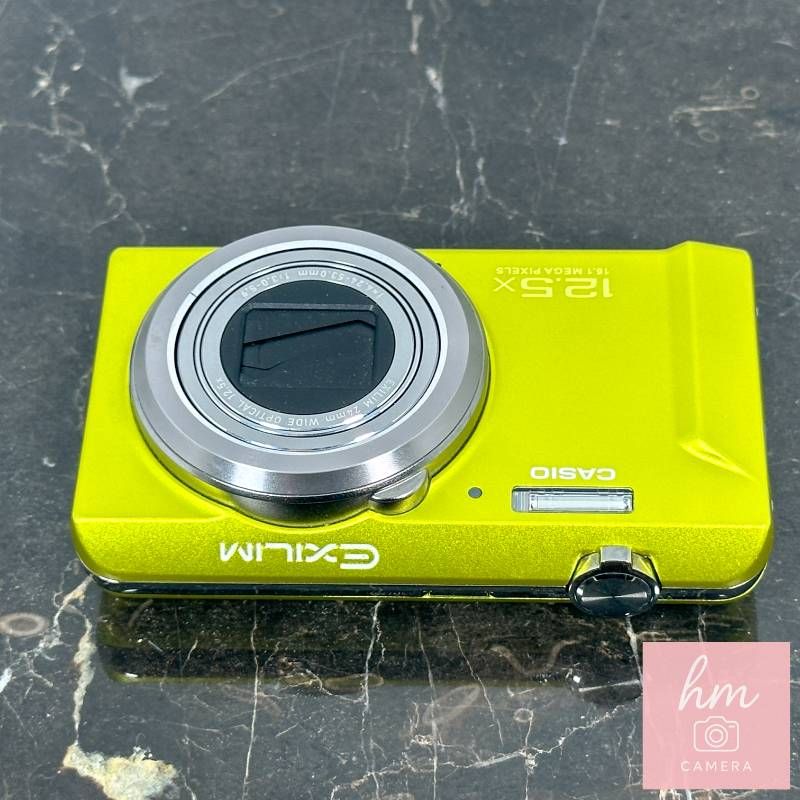 美品・動作良好✨ CASIO EXILIM EX-ZS150 イエロー CASIO EXILIM EX-ZS150 イエロー 1610万画素 光学12.5倍ズーム 広角