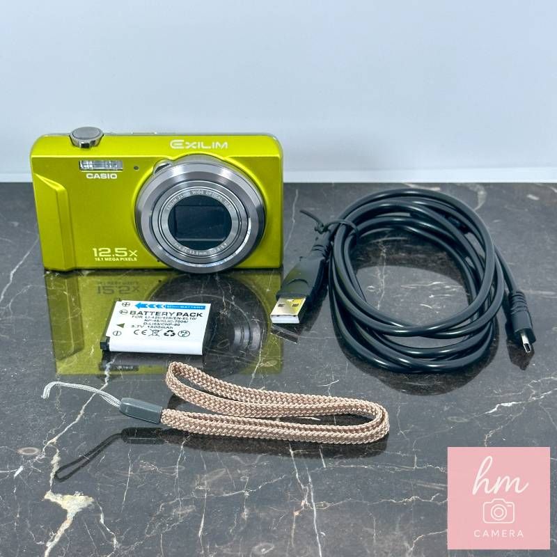 CASIO EXILIM EX-ZS150 イエロー 1610万画素 光学12.5倍ズーム 広角