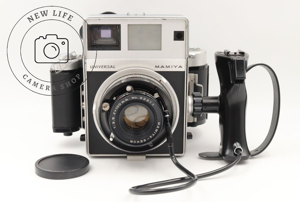 光学美品☆マミヤ MAMIYA Universal Press Sekor 100mm F3.5 6×9