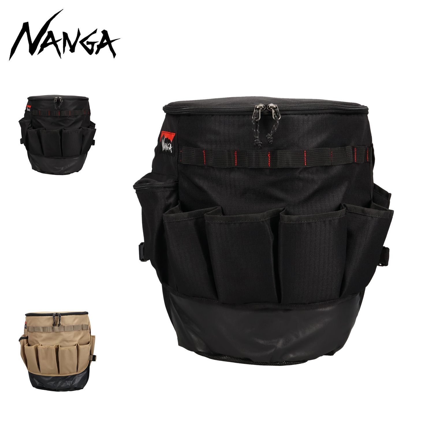 NANGA ナンガ 収納 ジャケット クーラー バケツ用 ギア 小物入れ 18-23L対応 保冷 COOLER BUCKET N2502-3W317Z