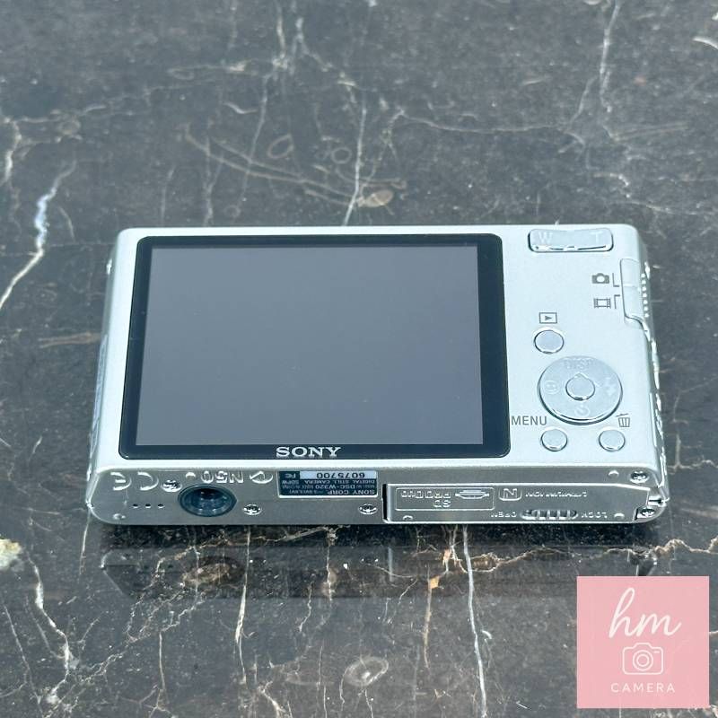 極上美品】SONY Cyber-shot DSC-W320 シルバー 1410万画素 光学4倍