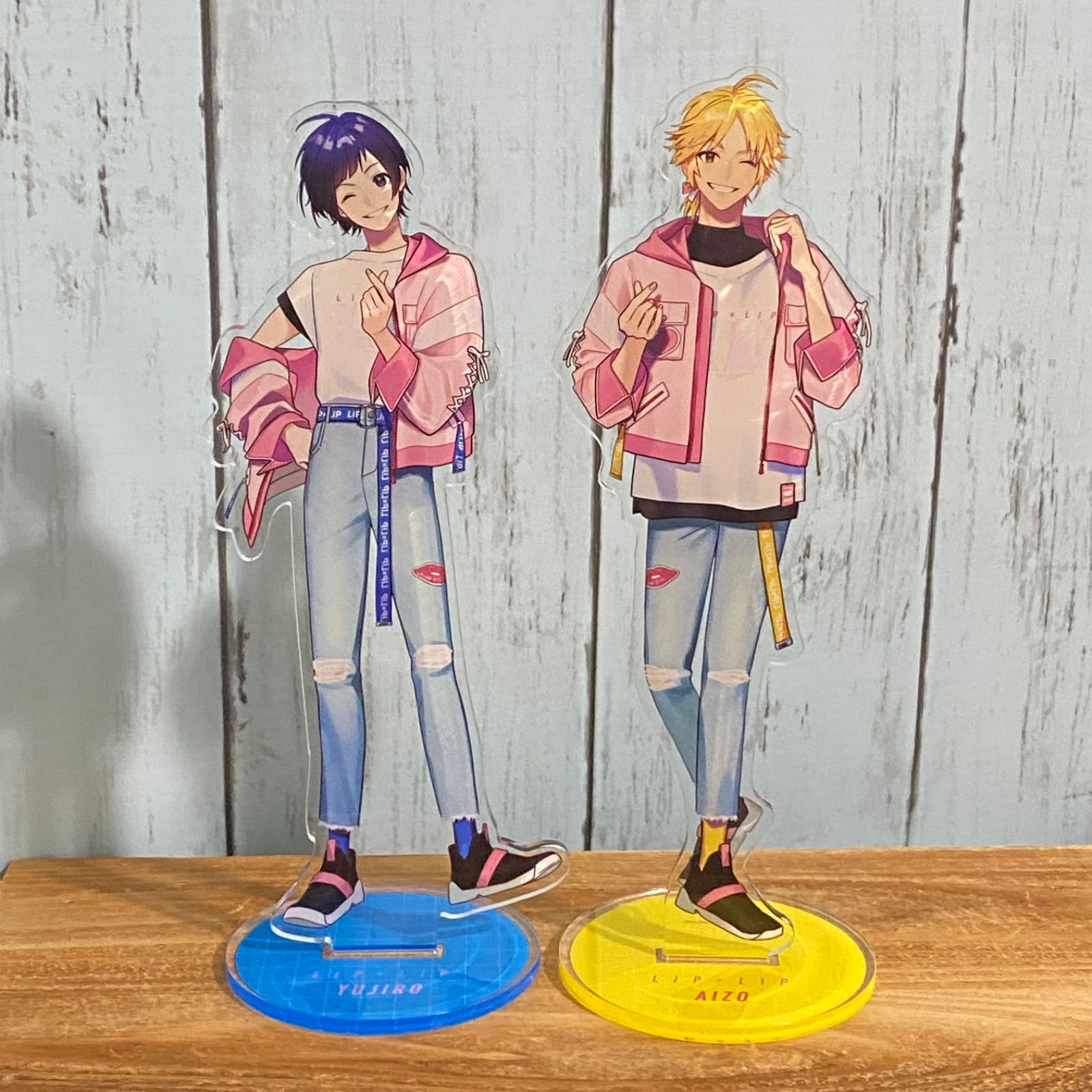 LIP×LIP アルバム特典 勇次郎&愛蔵 モゲラッタ描きおろしアクリル