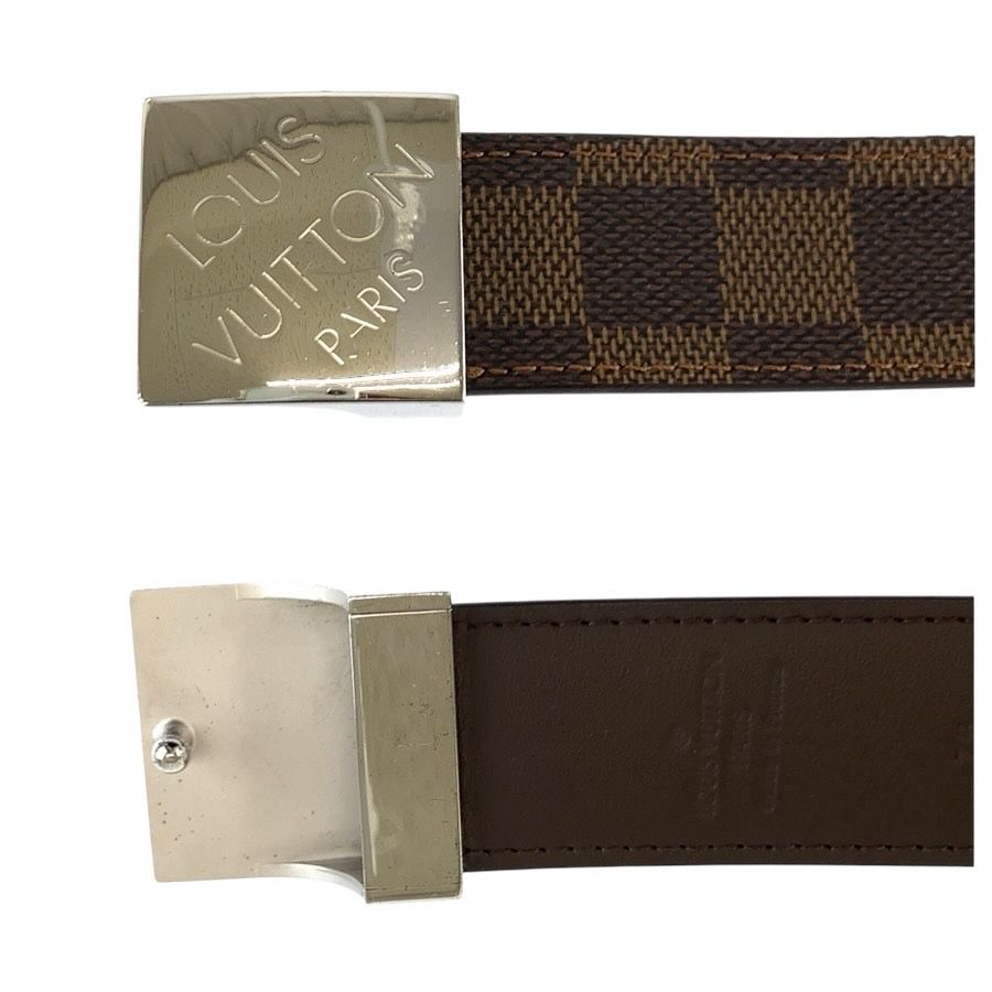 美品 LOUIS VUITTON ルイヴィトン ダミエ サンチュール キャレ