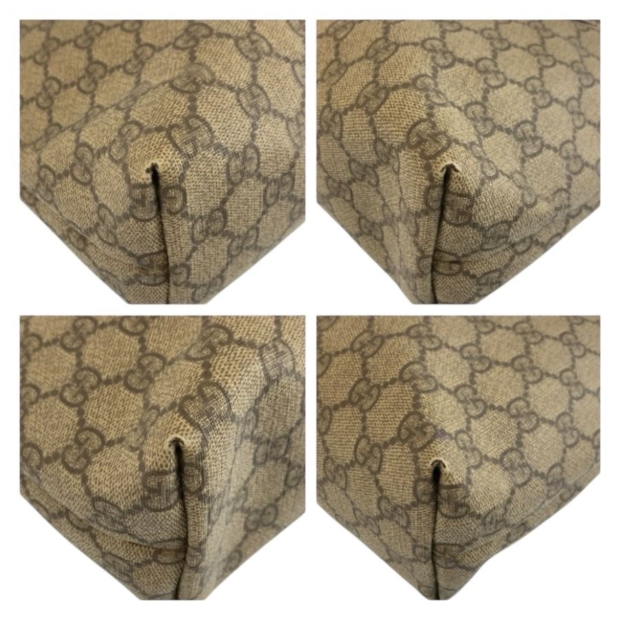 GUCCI グッチ ピンク ベージュ GGスプリームキャンバス/レザー 211133