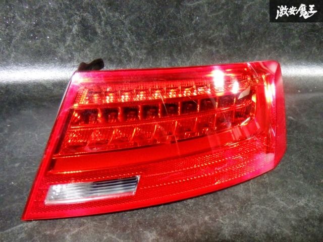 点灯OK ☆保証付 即発送☆ Audi アウディ 純正 8T A5 スポーツバック 後期 LED 右 右側 テールライト テールランプ 8T8945096F