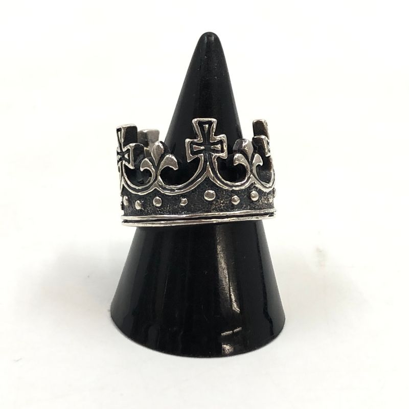 中古品】ROYAL ORDER ロイヤルオーダー CROWN RING クラウンリング