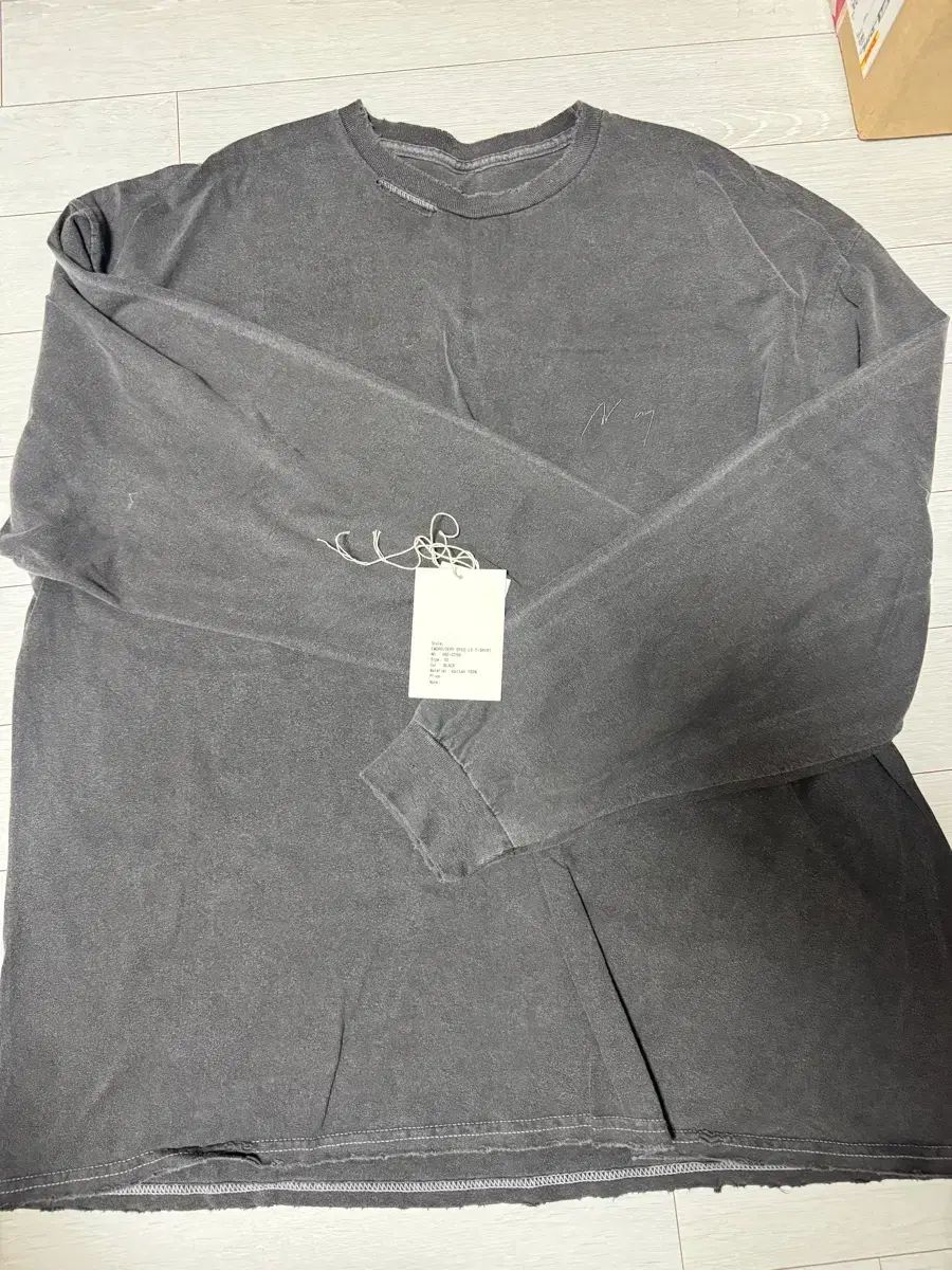 アンセラム ダイド ロングスリーブ Tシャツ 12,235円