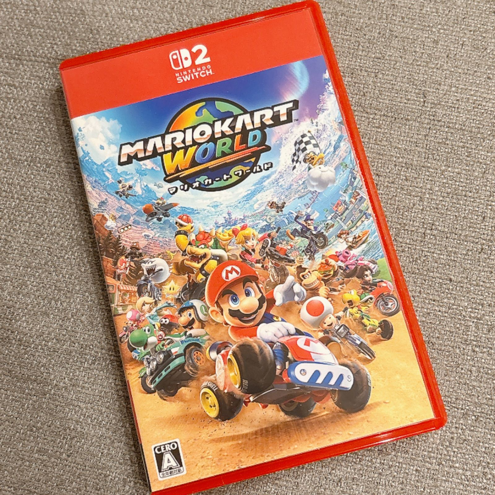 任天堂スイッチ2 ソフト☆マリオカートワールド Nintendo Switch2 動作 