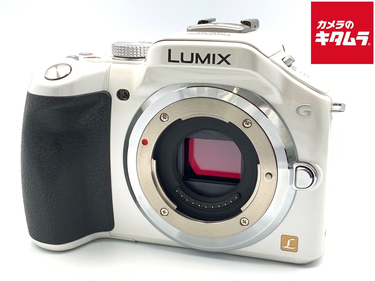 【中古】 【良品】 パナソニック LUMIX DMC-G5-W ボディ シェルホワイト