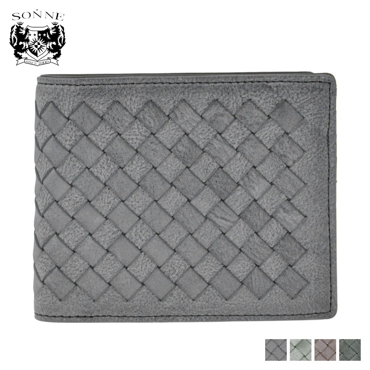 ゾンネ SONNE 財布 二つ折り メンズ シビラ SIBILLA WALLET SOM003