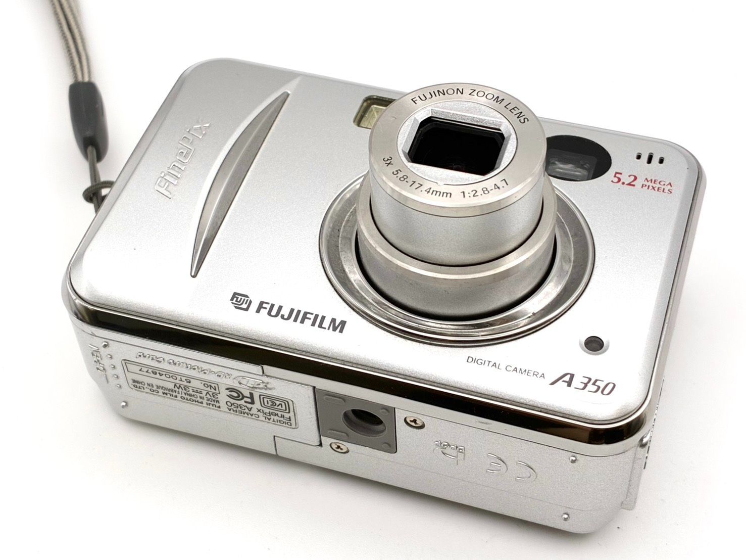 完動品 動作確認済】外観美品 FUJIFILM FinePix A350 富士フイルム