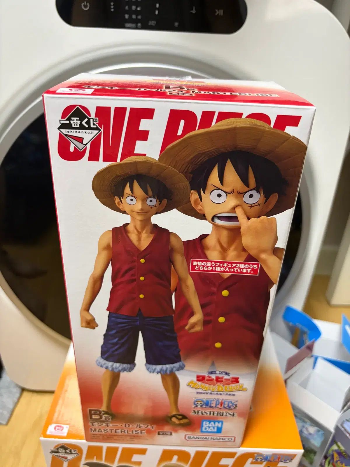 一番くじ ONE PIECE ジョジョの奇妙な冒険の記憶 B賞 モンキー・D・ルフィ (コパバージョン) 新品