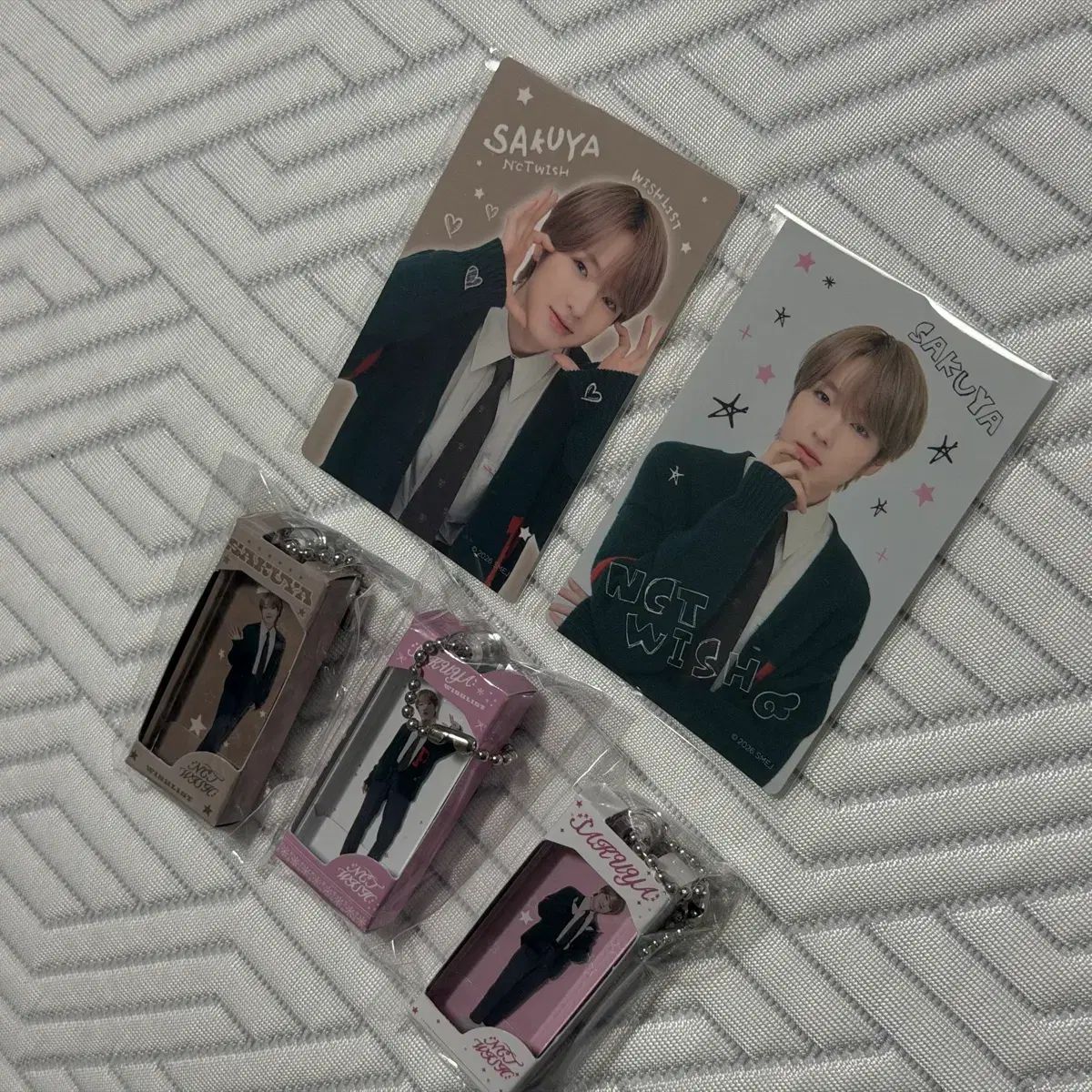 NCT WISH サクヤ wishlist オンライン クージー トレカ ステッカー