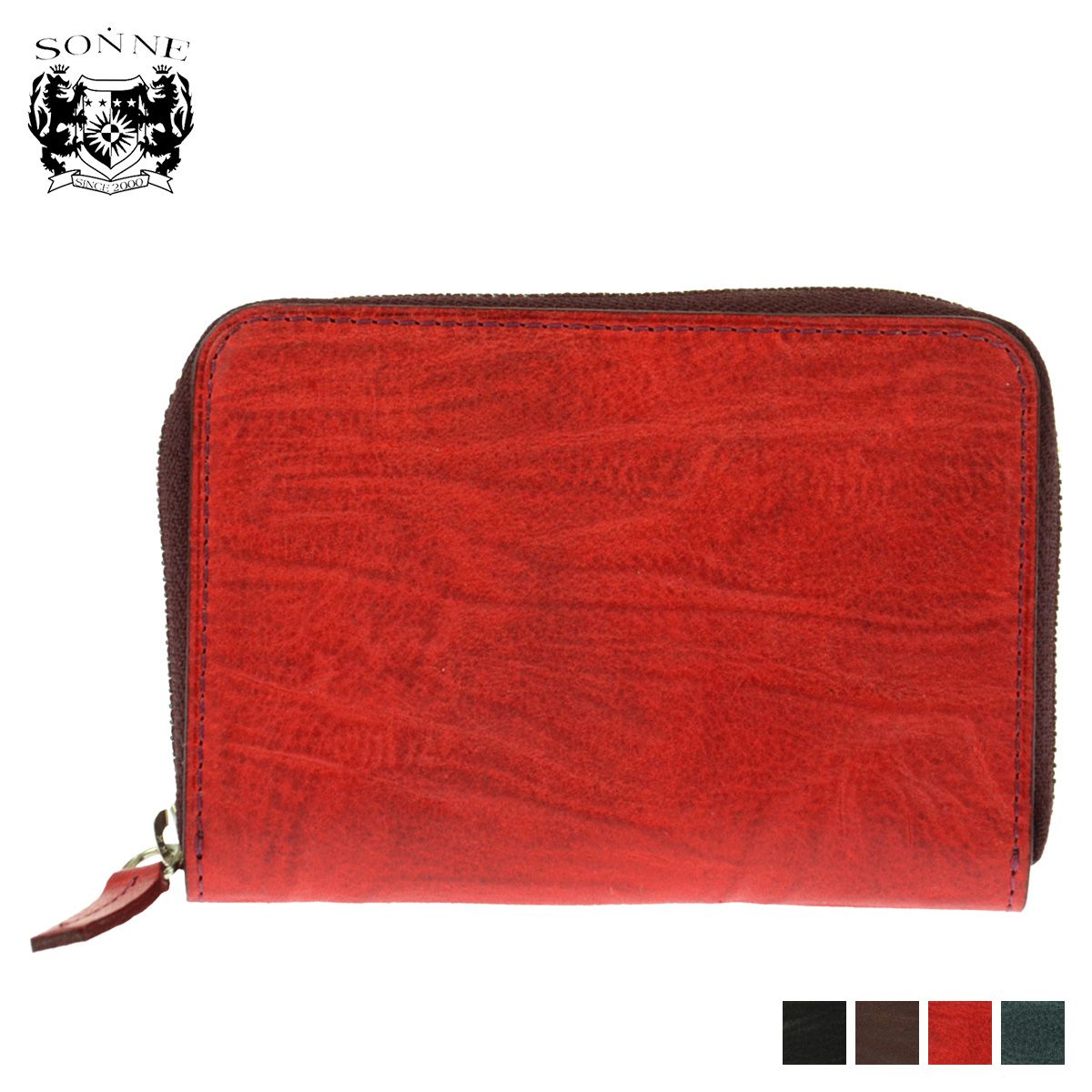 ゾンネ SONNE 財布 小銭入れ コインケース メンズ シロッコ ラウンドファスナー SIROCCO COIN CASE SOD006B