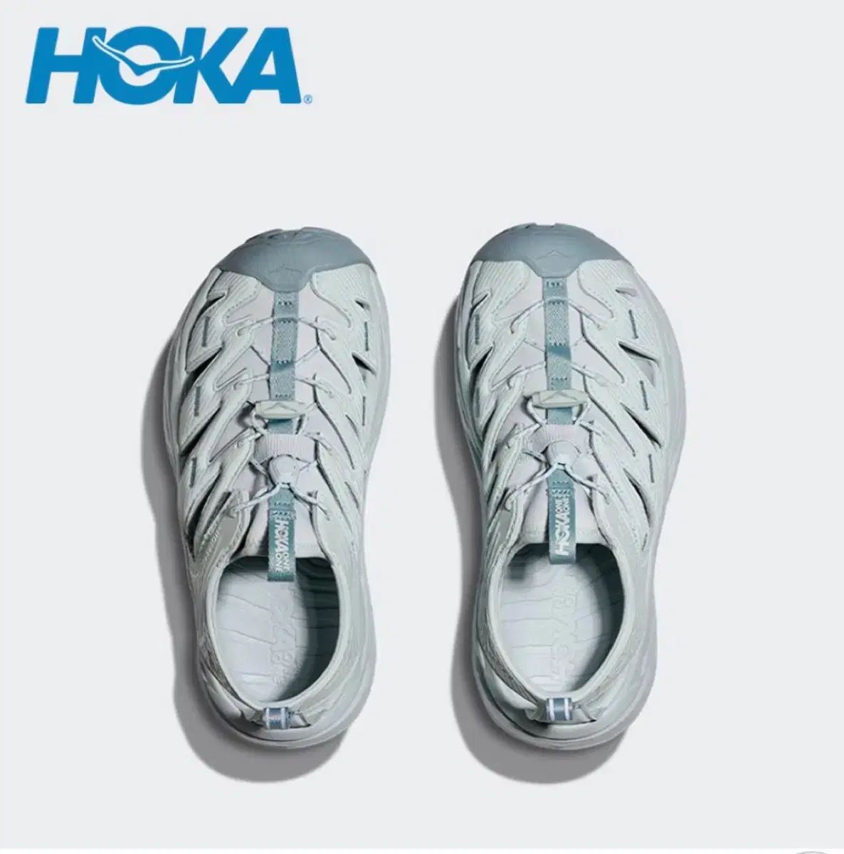 HOKA ONE ONE ホカオネオネ サンダル ホパラ 255 ドロップレット ドゥルージ DTDR スカイブルー