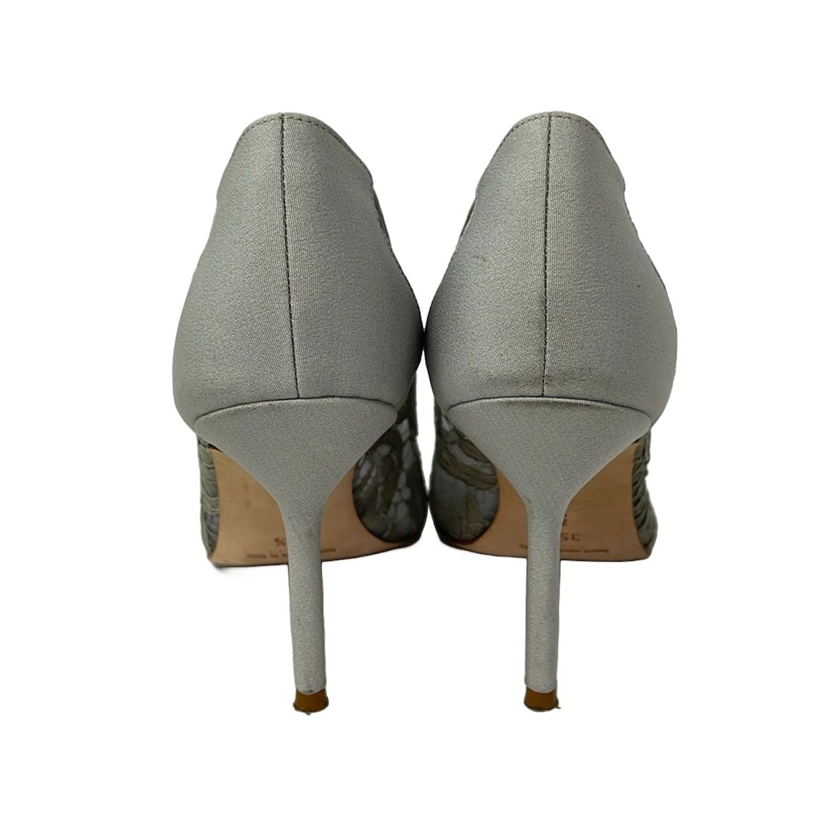 MANOLO BLAHNIK(マノロブラニク) パンプス 35 1/2 レディース - グレー