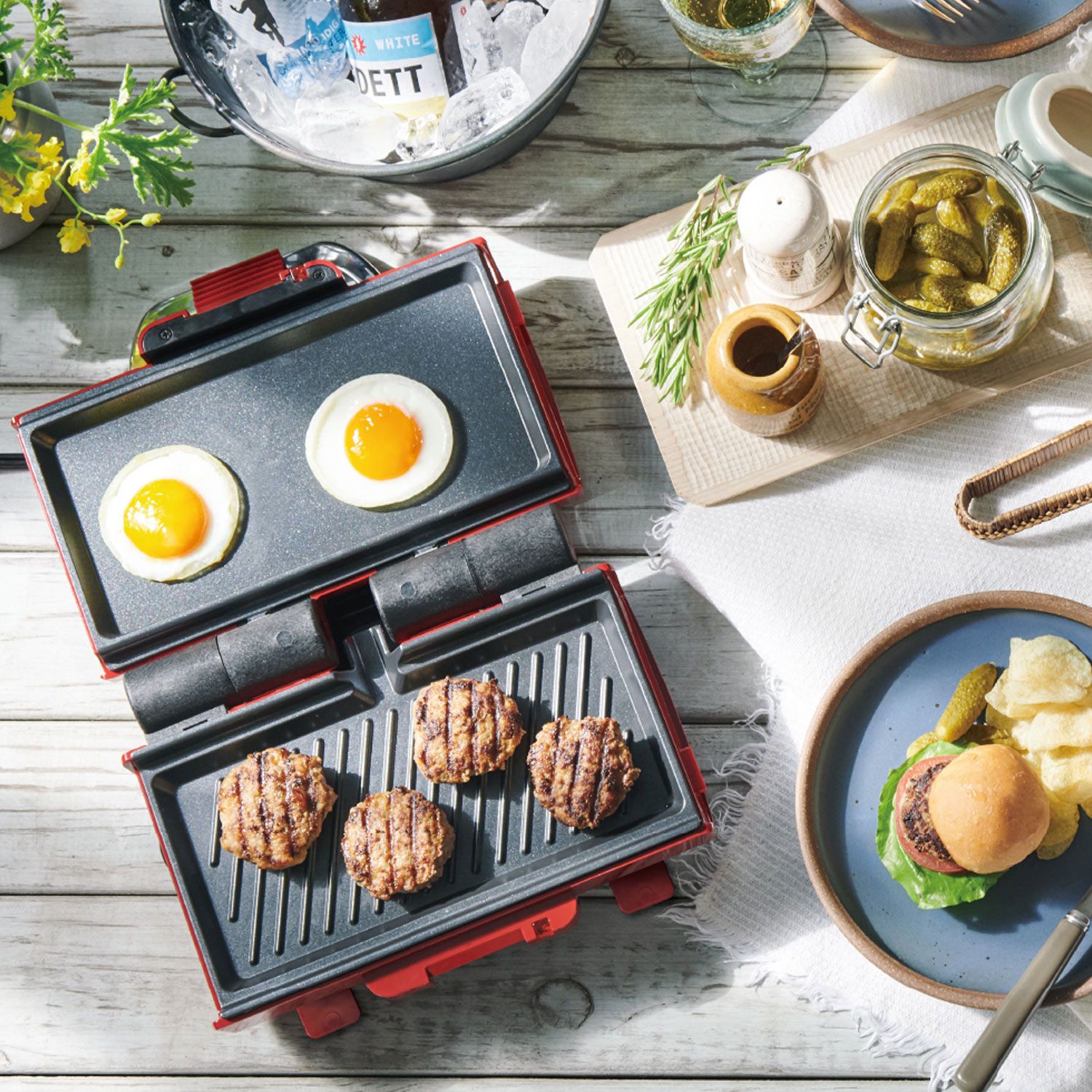 レコルト recolte ホットプレート グリル ホットサンド 2WAY GRILL