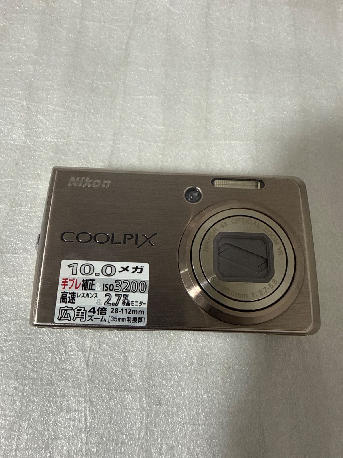 ❗️動作良好❗️デジカメ 本体 Nikon Coolpix S600 - メルカリ