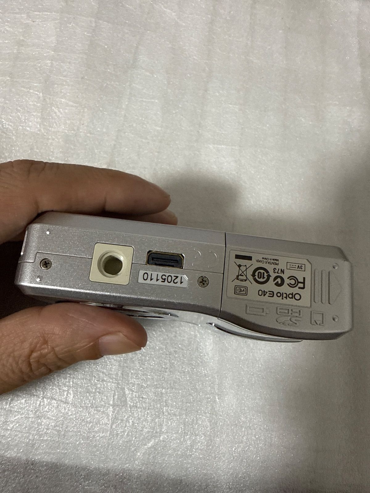❗️動作良好❗️デジカメ 本体 PENTAX Optio E40 - メルカリ