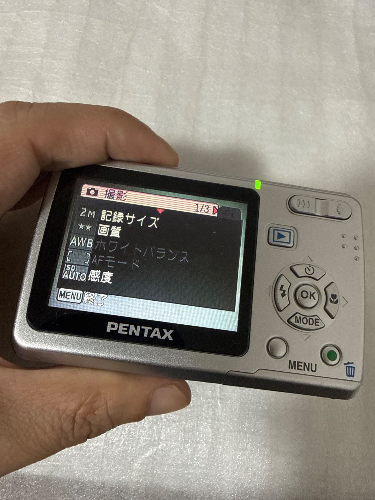 ❗️動作良好❗️デジカメ 本体 PENTAX Optio E40 - メルカリ