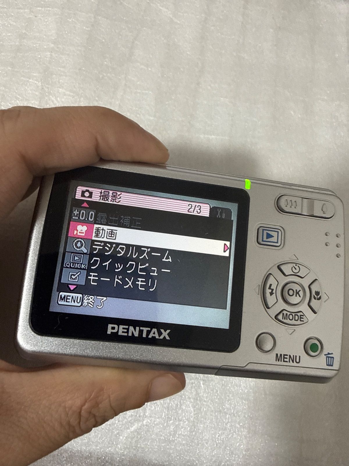 ❗️動作良好❗️デジカメ 本体 PENTAX Optio E40 - メルカリ