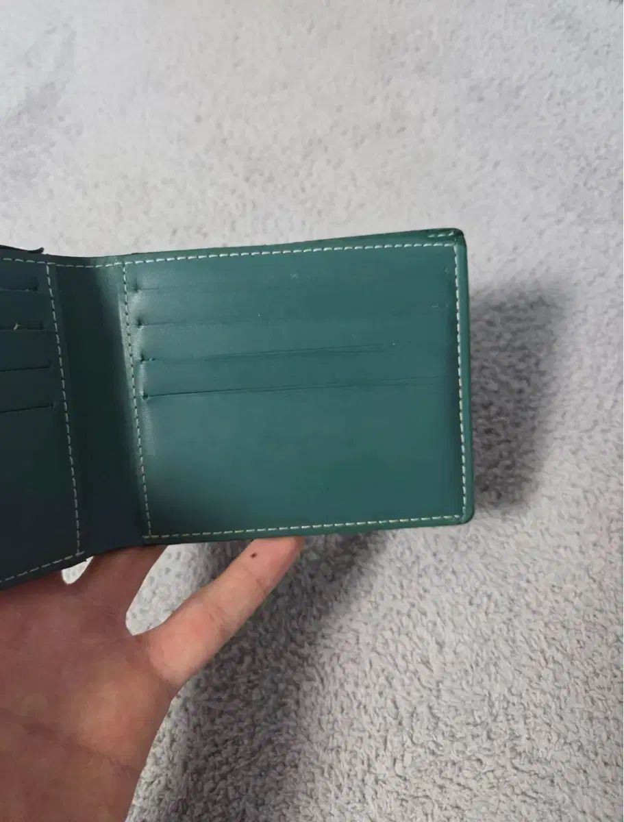 正規品 Masion Goyard ゴヤール ビッグ トゥワール グリーン 二つ折り