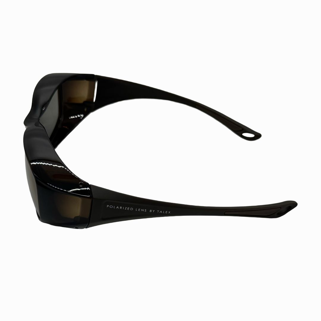 TALEX タレックス オーバーグラス EM6-D03-04 TRUEVIEW 偏光サングラス