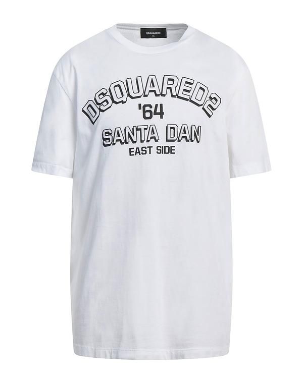 ディースクエアード メンズ トップス Tシャツ DSQUARED2 White ホワイト