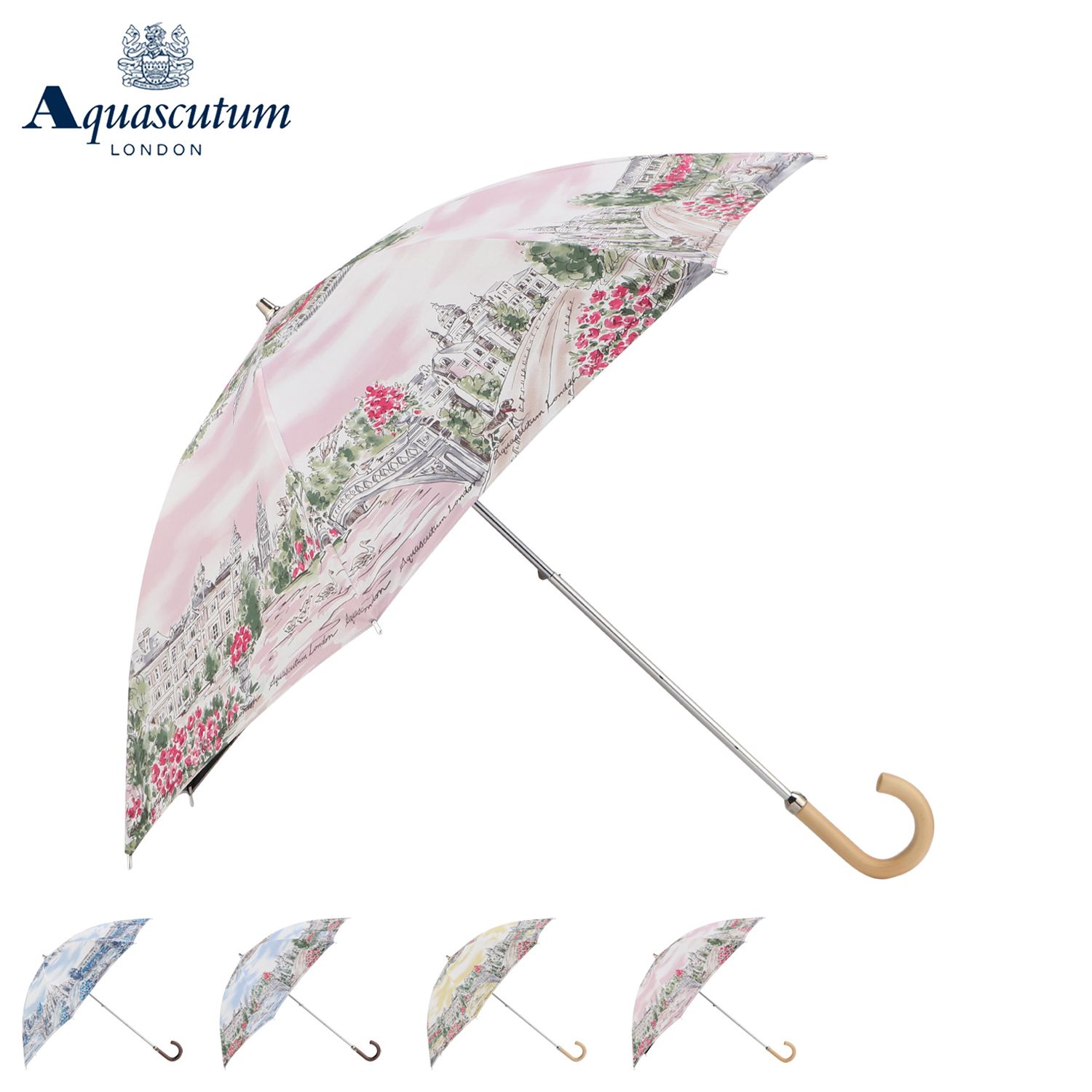 アクアスキュータム AQUASCUTUM 日傘 ショート傘 晴雨兼用 雨傘 レディース 東レサマーシールド 一級遮光 遮熱 UVカット 紫外線 熱中症対策 1AQ 23070