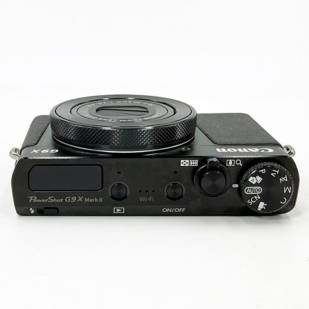 美品】キヤノン CANON PowerShot G9X MarkII ブラック コンデジ カメラ