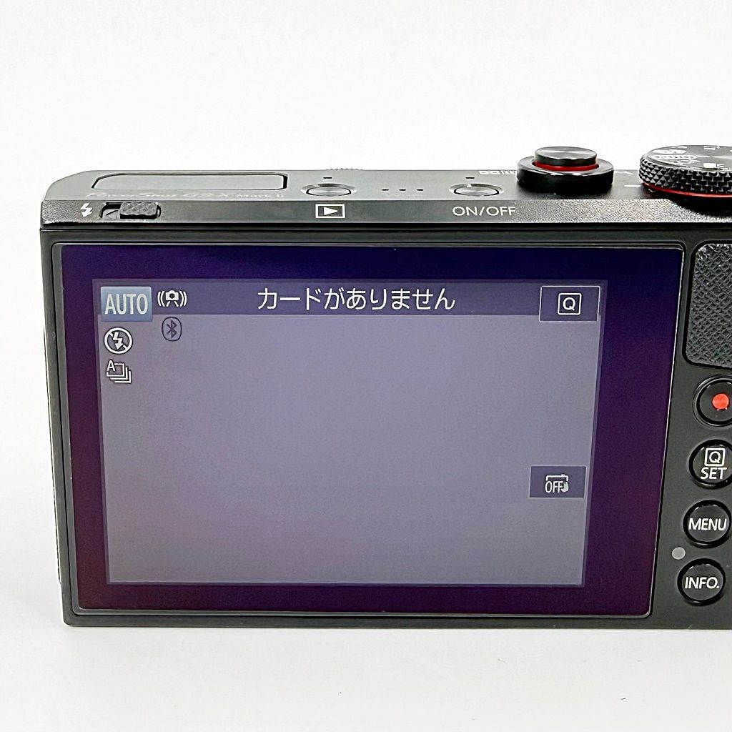美品】キヤノン CANON PowerShot G9X MarkII ブラック コンデジ カメラ
