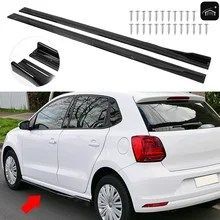 フォルクスワーゲン VW ポロ 6R ゴルフ 4 5 6 7 GTI GTD パサート B6 B8 車用サイドスカート エクステンション ロッカーパネル スプリッッ