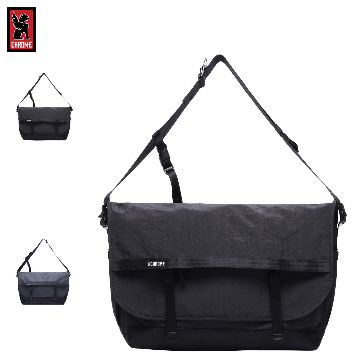 クローム CHROME メッセンジャーバッグ クーリエ フラップ メンズ レディース 20L 大容量 耐水 斜めがけ 軽量 COURIER FLAP JP241