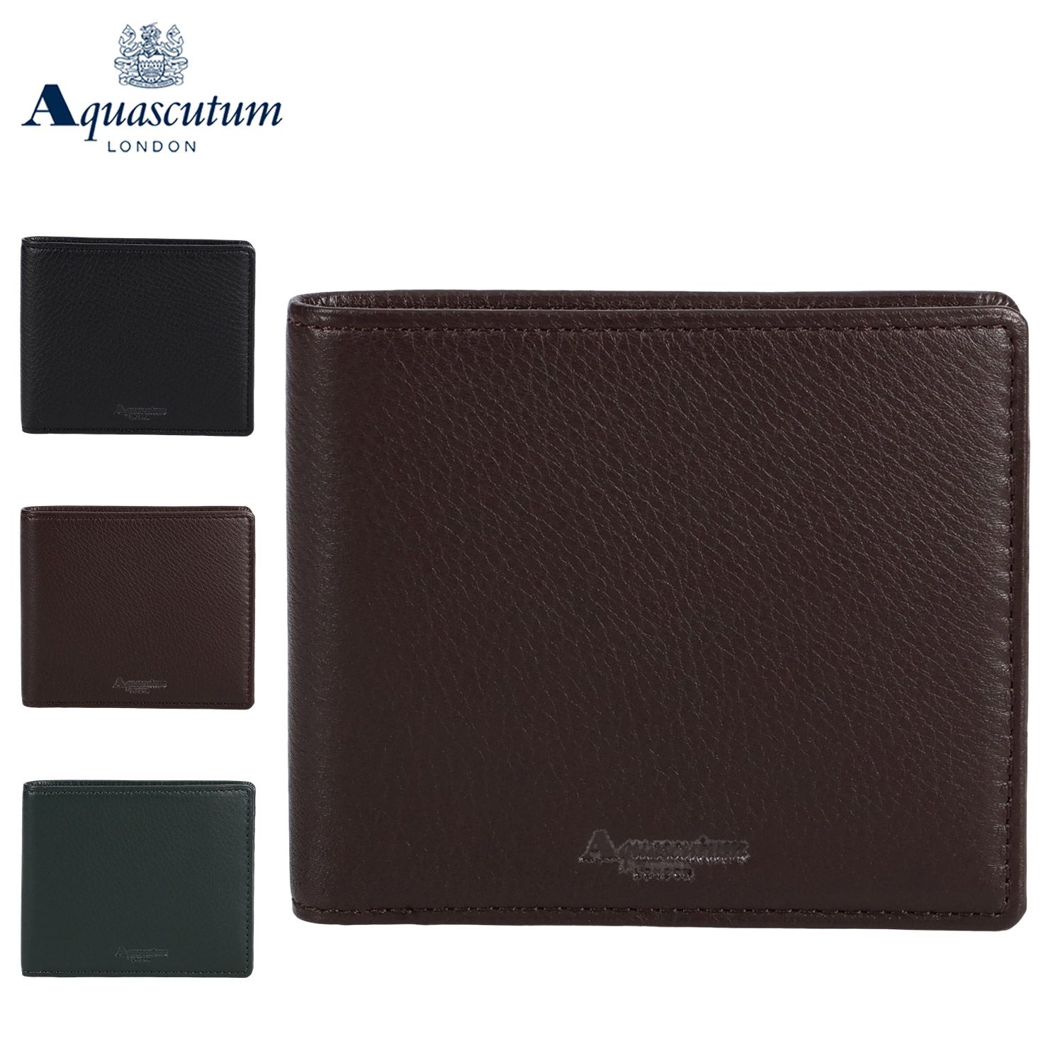 アクアスキュータム AQUASCUTUM 財布 二つ折り メンズ 本革 オールダム AQW-3100119