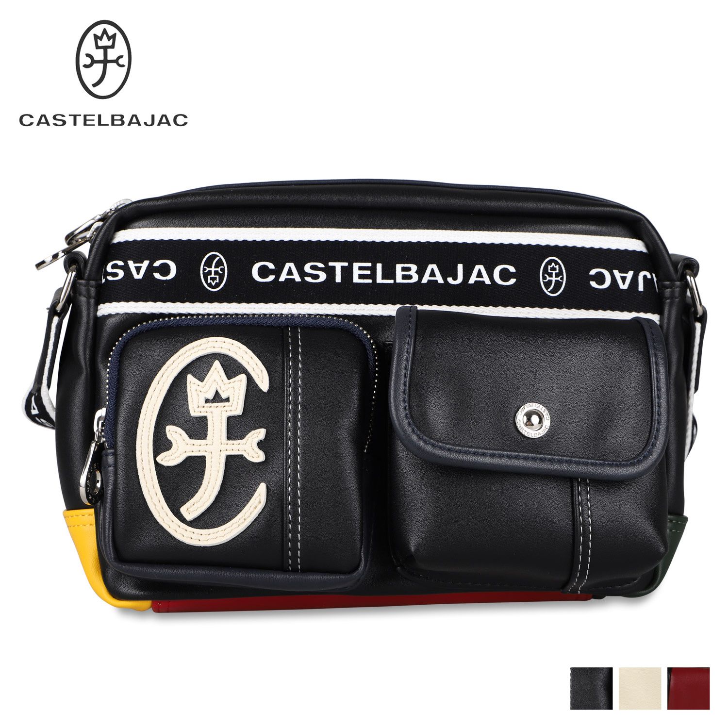 カステルバジャック CASTELBAJAC ショルダーバッグ ドミネ メンズ レディース 斜めがけ DOMINE SERIES SHOULDER BAG 24111