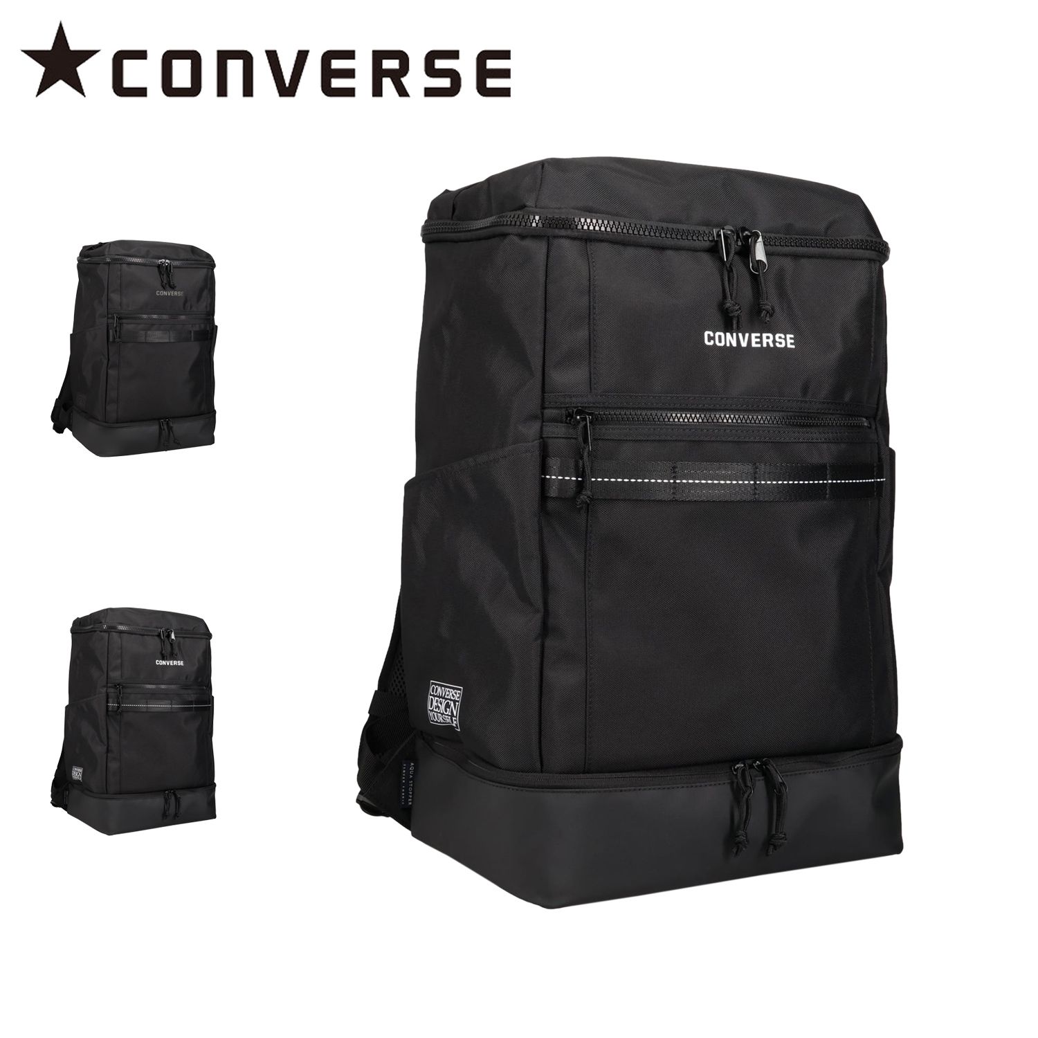 コンバース CONVERSE リュック バッグ バックパック メンズ レディース 35L 大容量 軽量 仕切り 通学 撥水 20106-50