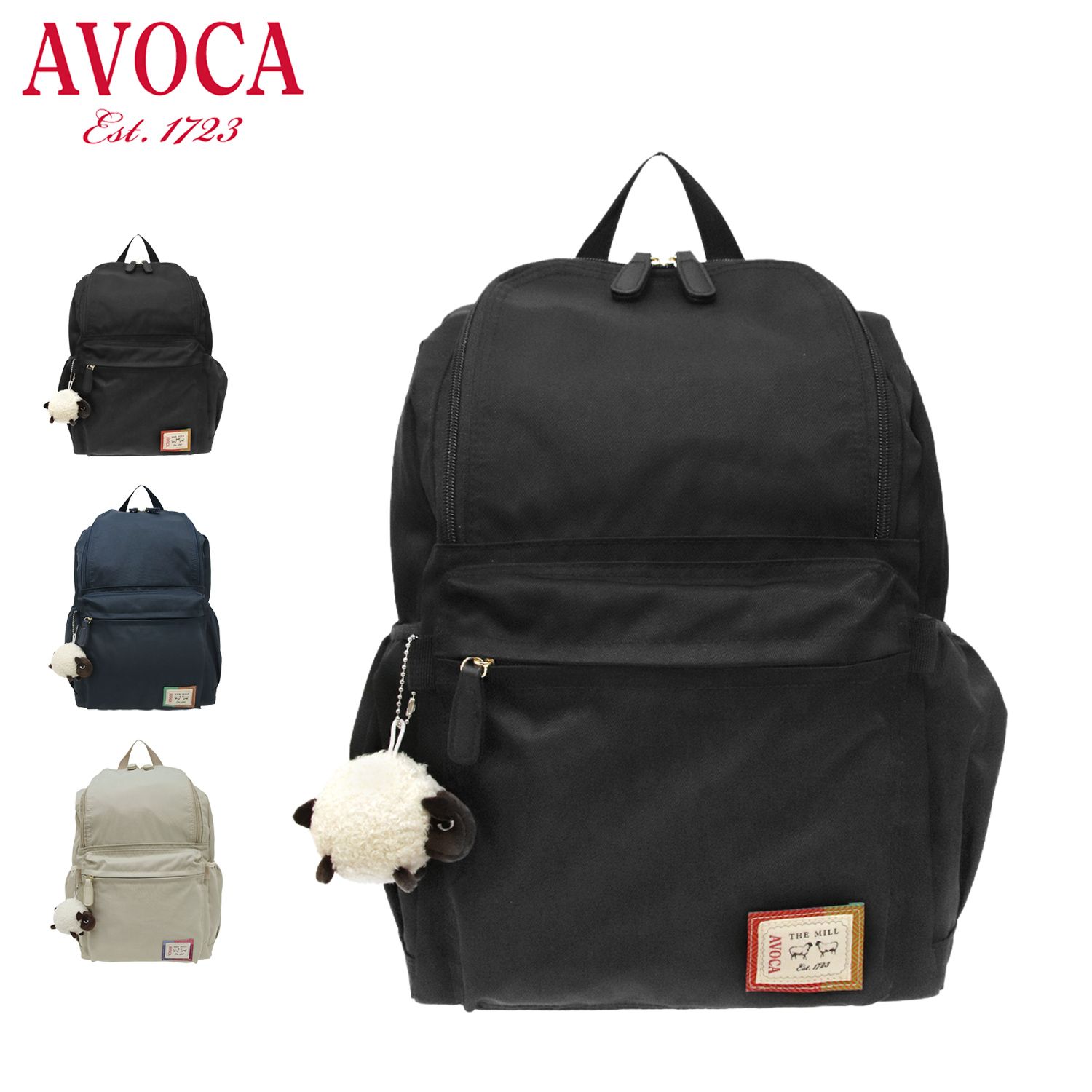 AVOCA アヴォカ リュック バッグ バッグパック レディース 18L 大容量 軽量 AC-012 7,066円