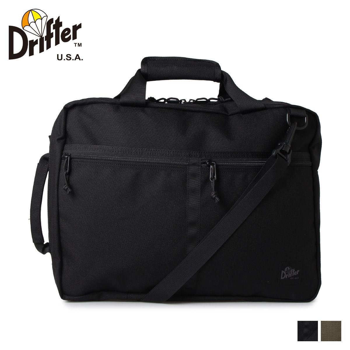 ドリフター Drifter ショルダーバッグ ビジネスバッグ ブリーフケース リュック メンズ 18L 3WAY CONVERTIBLE BRIEF DFV0685 18,744円