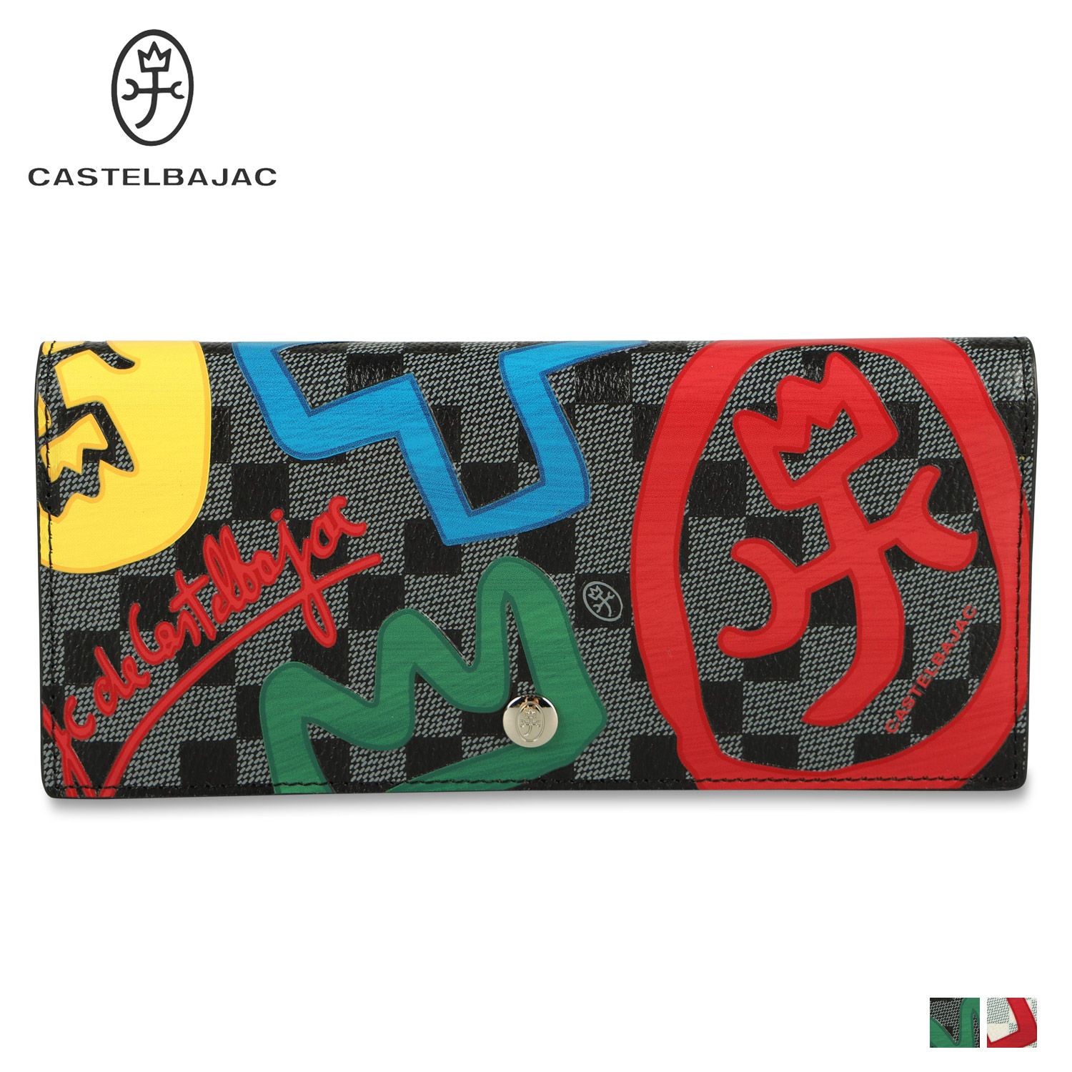 カステルバジャック CASTELBAJAC 長財布 クラー メンズ レディース 本革 COULEURS SERIES LONG WALLET 66622